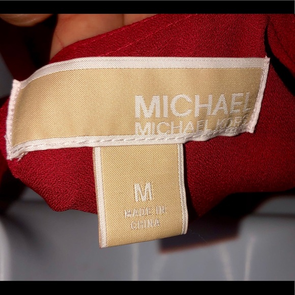 Michael Kors Red Dress Size Med - Picture 2 of 2